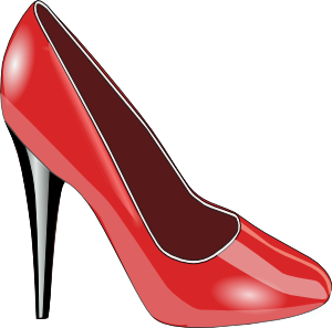 Red Shoe clip art - vector clip art online, royalty free & public ...