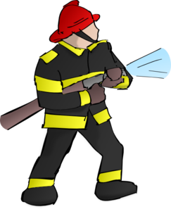Fire Fighter Clip Art - vector clip art online ...