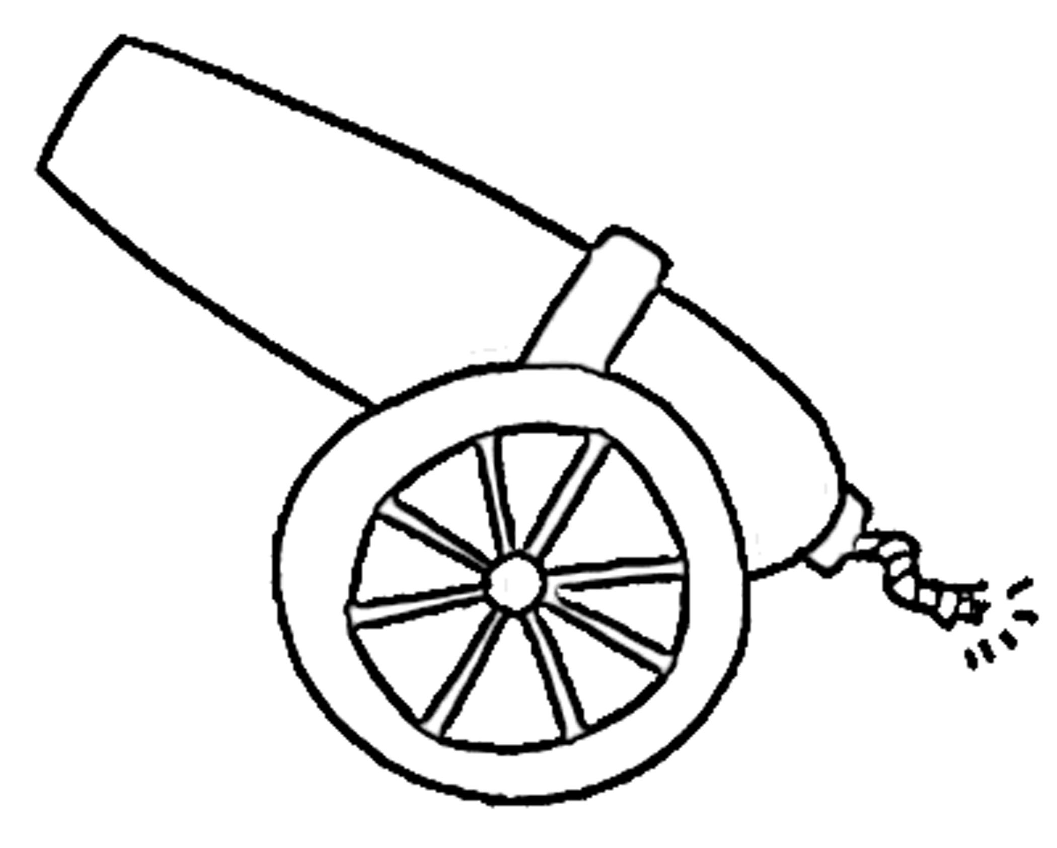 Cannon Drawing ClipArt Best
