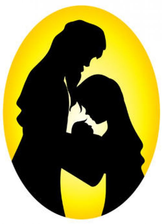 Jenx27s Nativity Silhouette Vector - AI - Free Graphics download