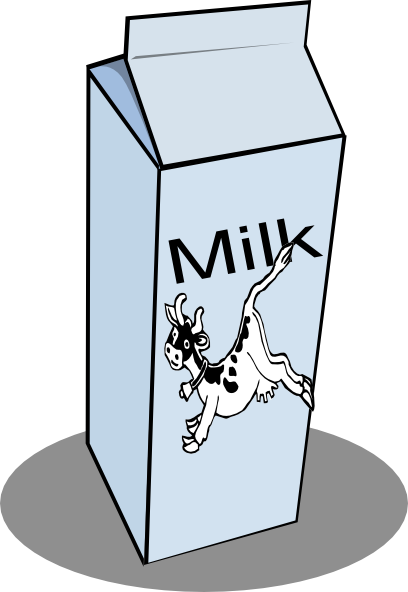 Milk Carton Coloring Page