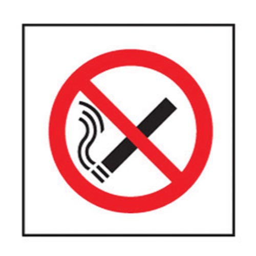 PR038 - No Smoking Icon Sign 400mm x 400mm