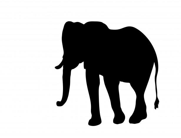 Elephant Clipart Silhouette Free Stock Photo - Public Domain Pictures