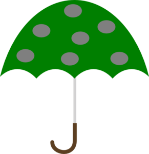 Green Umbrella clip art - vector clip art online, royalty free ...