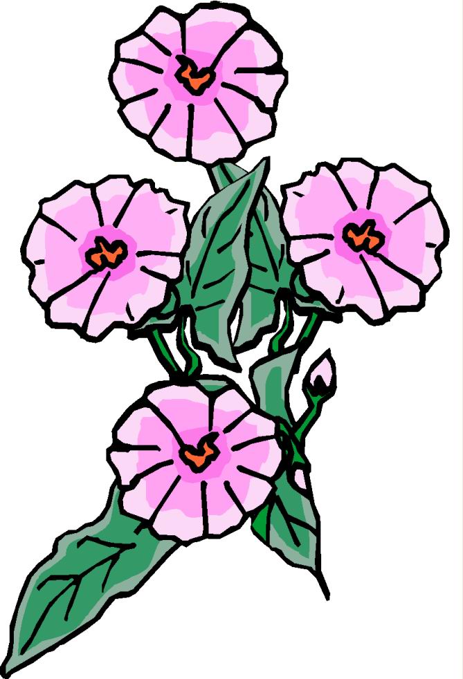 Clip Art - Clip art flowers 557907