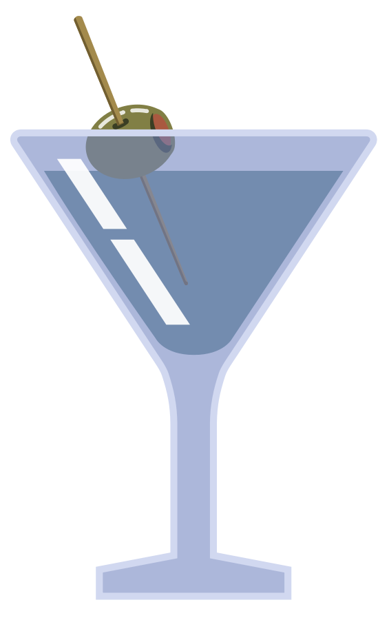 Martini glass cocktail glass martini clip art free vector in open ...