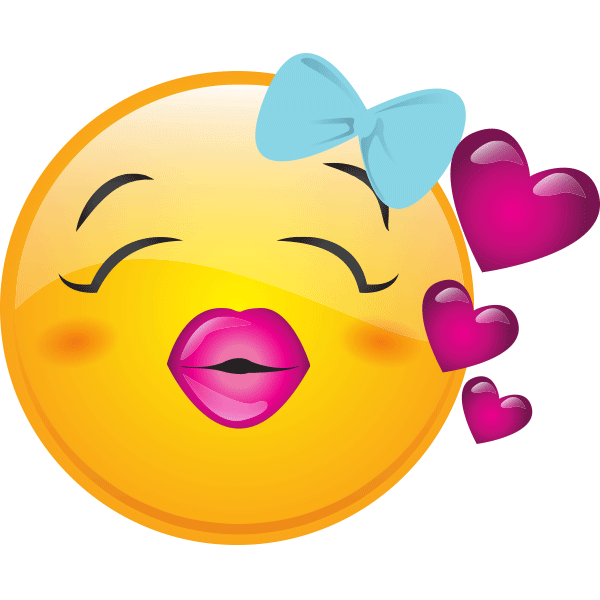 Kissing Smiley Face Clipart Best