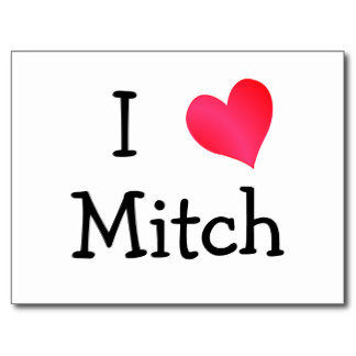 I Love Mitch Gifts - T-Shirts, Art, Posters & Other Gift Ideas ...