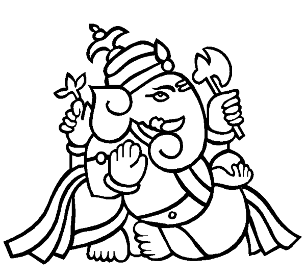 Ganesh Ji Sketch | Free Download Clip Art | Free Clip Art | on ...