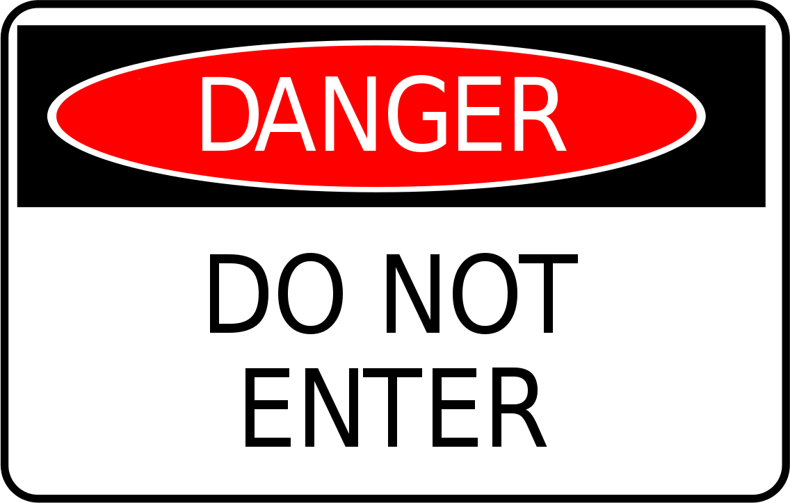 Do Not Enter Symbol ClipArt Best