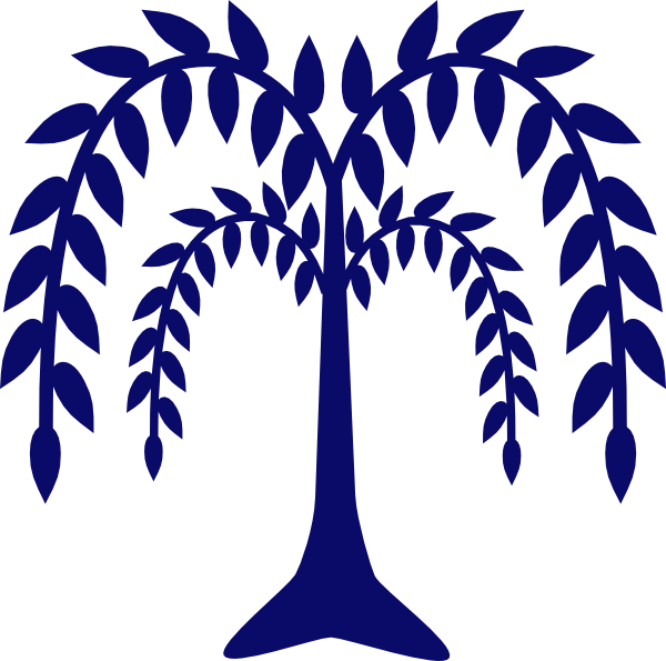 Blue Willow Clipart