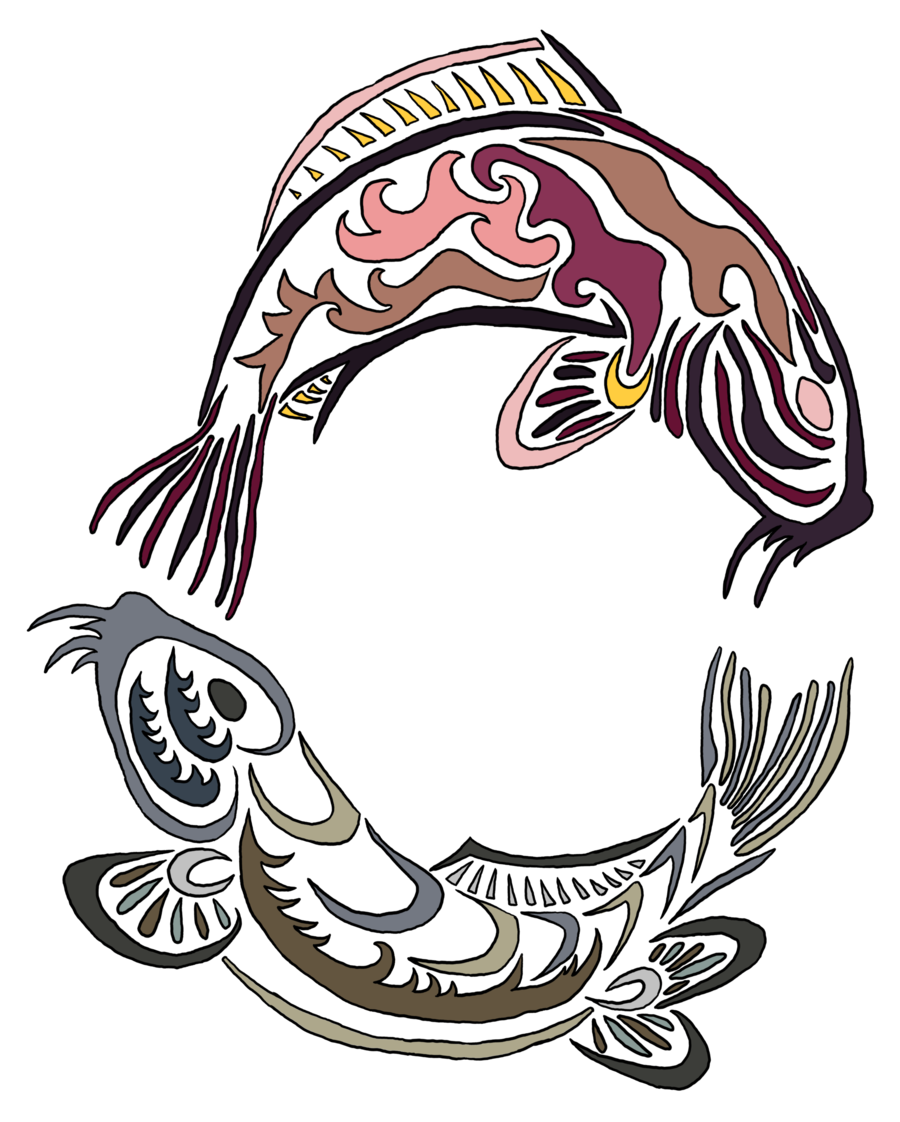 Koi tribal yin-yang by wolfwomanenvsci - ClipArt Best - ClipArt Best