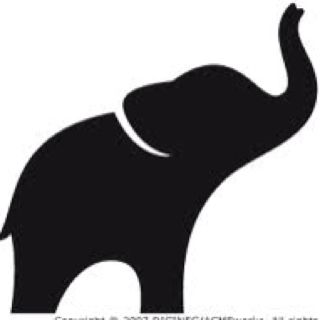 Elephant Outline - Clipartion.com