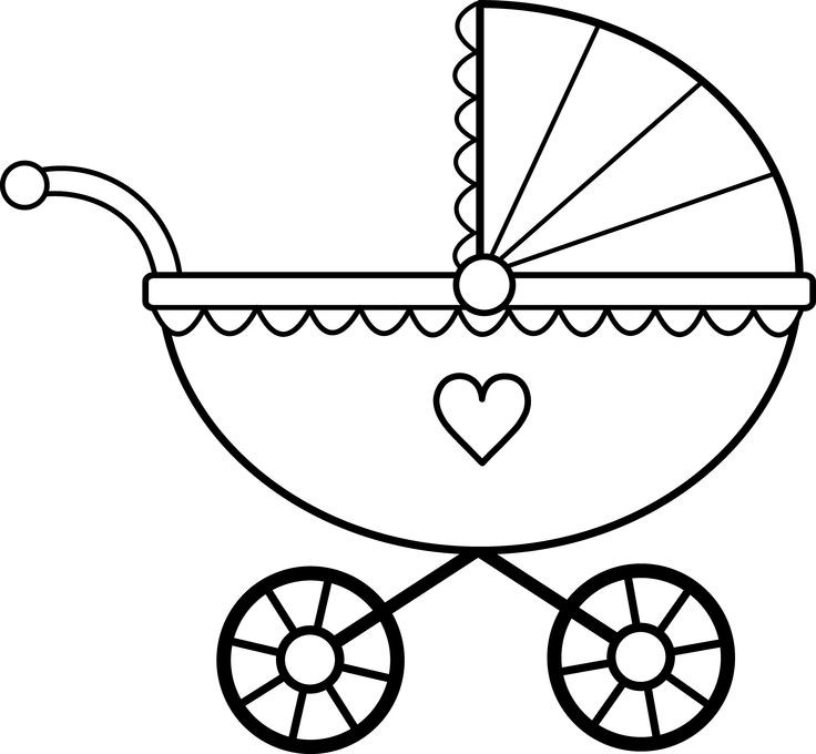 Free Baby Clipart Black and White Image - 3474, Baby Drawings ...