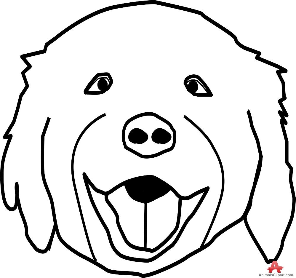 34+ Dogs Face Clipart