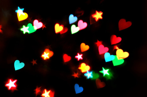 stars neon hearts raves neon lights glitter-skank •