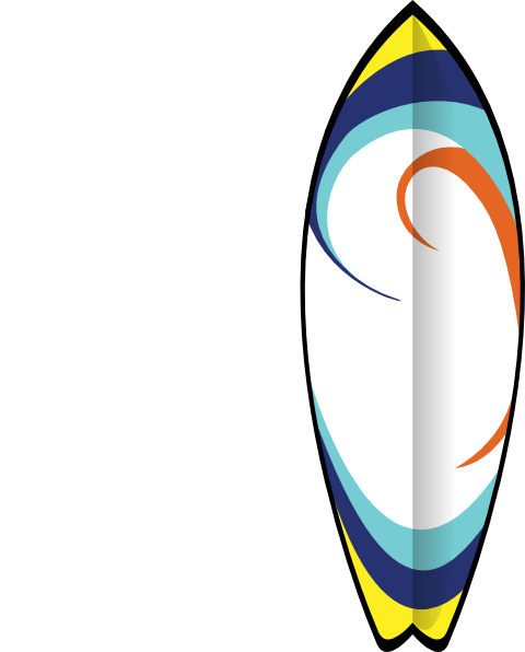 Surfboard Vector | Free Download Clip Art | Free Clip Art | on ...