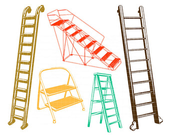 Vintage step ladder | Etsy