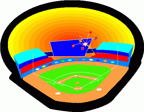Baseball field clip art 0