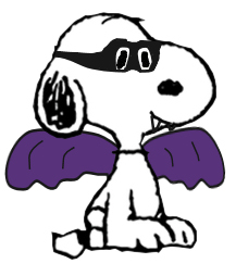 Snoopy halloween clipart