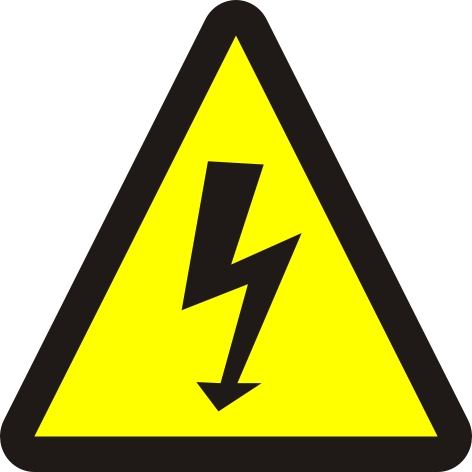 High Voltage Warning Sign Image - ClipArt Best