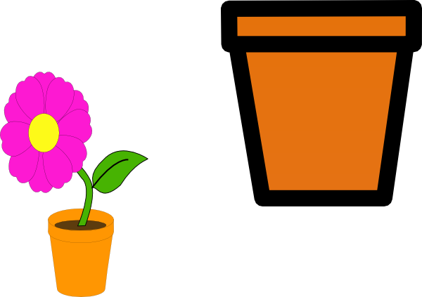 Flower Pot Clip Art - ClipArt Best