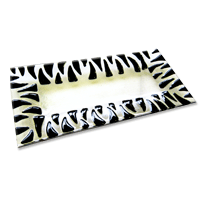 Free Pattern, Zebra Border Tray - Glass Crafters Stained Glass ...