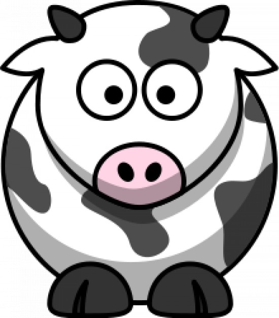 Cartoon cow | Download free Vector