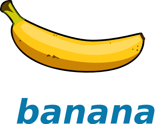 Free clip art banana