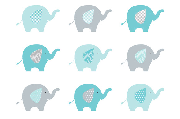 Elephant Clipart Baby - Tumundografico