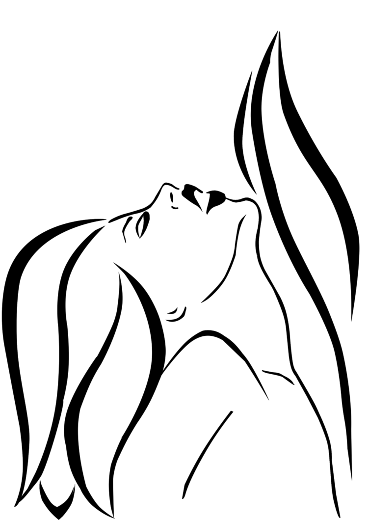 Woman Line Drawing - ClipArt Best