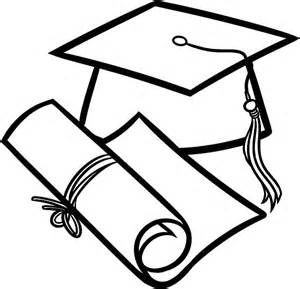 Graduation Cap And Gown Coloring Pages | Coloring Pages