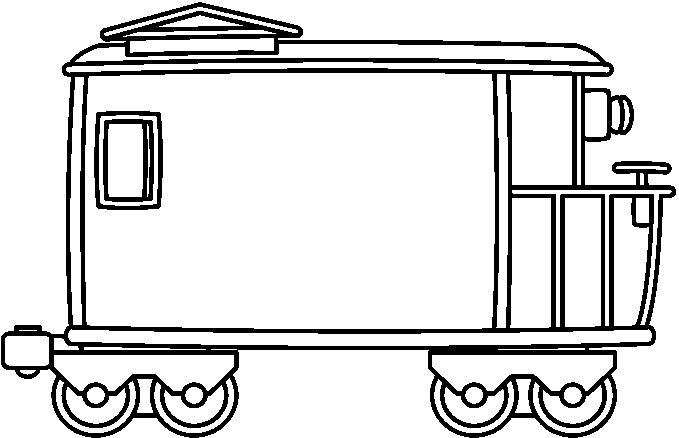 Best Caboose Clipart #14427 - Clipartion.com