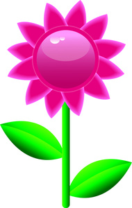 Flowers With Stems - ClipArt Best