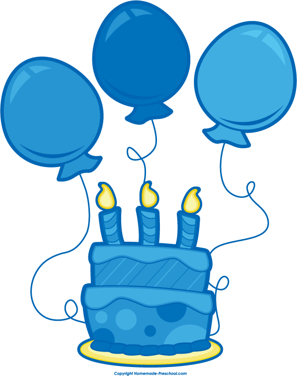 Free Birthday Balloons Clipart