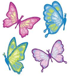 Clipart butterflies