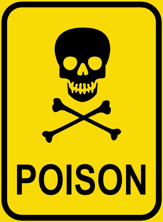 Poison Sign Clipart