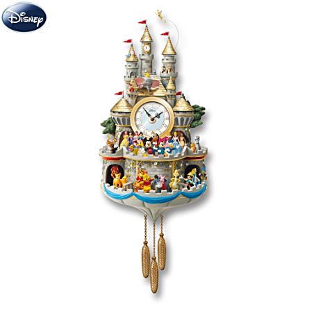 Officially Licensed Disney Timeless Magic Wall Clock Wall DÃ©cor