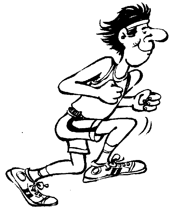 Run clipart in black and white - ClipArt Best - ClipArt Best