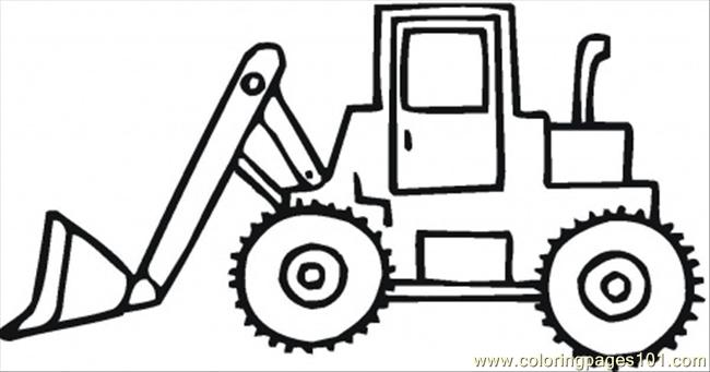 Garbage Truck Coloring Page Page 1