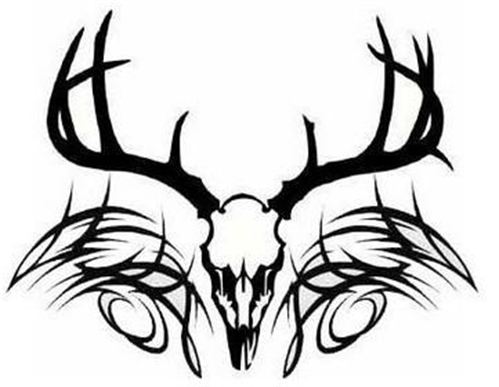 Deer Head Skull - ClipArt Best