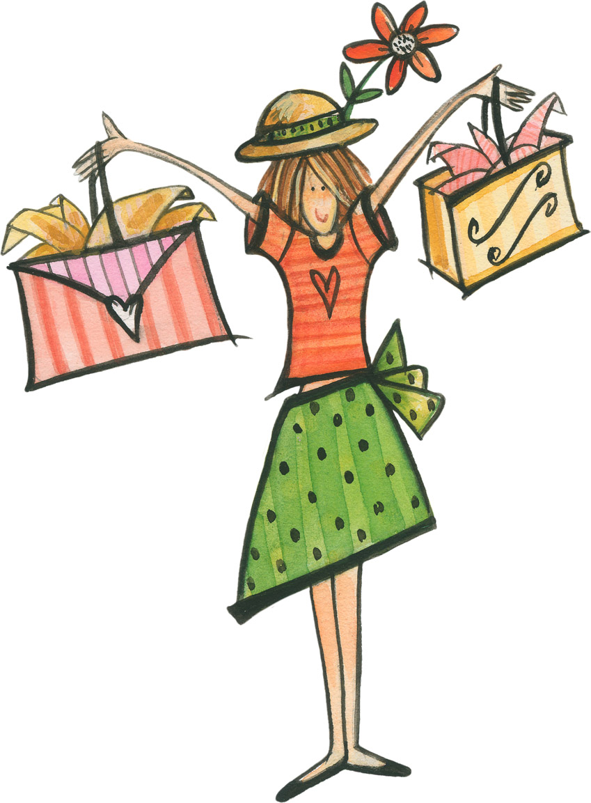 Shopping Clipart Free - Tumundografico