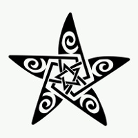 Pentacle Stencil - ClipArt Best