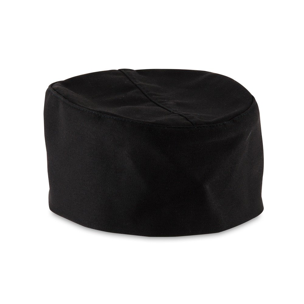 Chef Revival H008-R Pill Box Chef Hat - Black