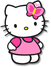 Clipart pink hello kitty - ClipartFox