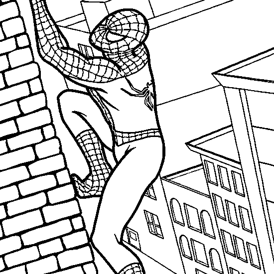 Coloring Pictures Of Spiderman | Coloring pages wallpaper