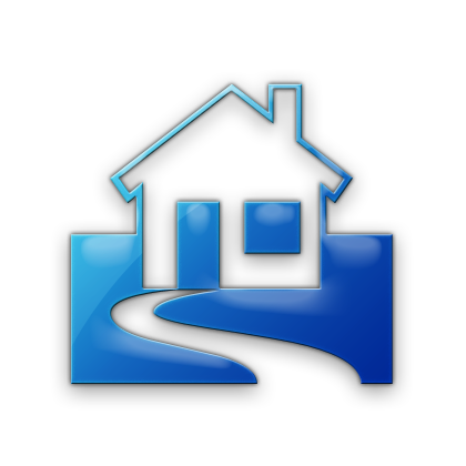 Icon Home Blue - ClipArt Best