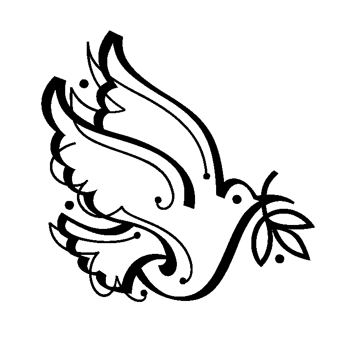 Images Of Doves Of Peace - AZ Coloring Pages