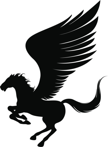 Pegasus Clip Art, Vector Images & Illustrations