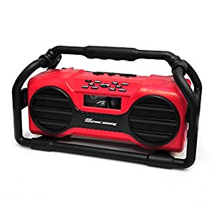 Amazon.com: Pyle Industrial BoomBoX Bluetooth Stereo Speaker ...
